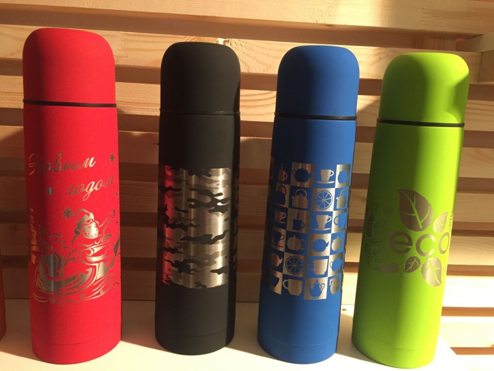 Печать на термосах